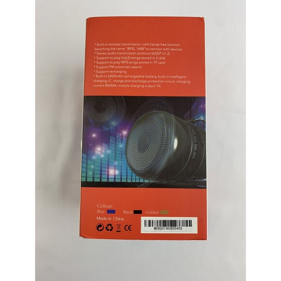 Multi-Function Outdoor Lantern Speaker LED Light FM Radio Solar U2C 5-in-1 USB - Picture 5 of 7